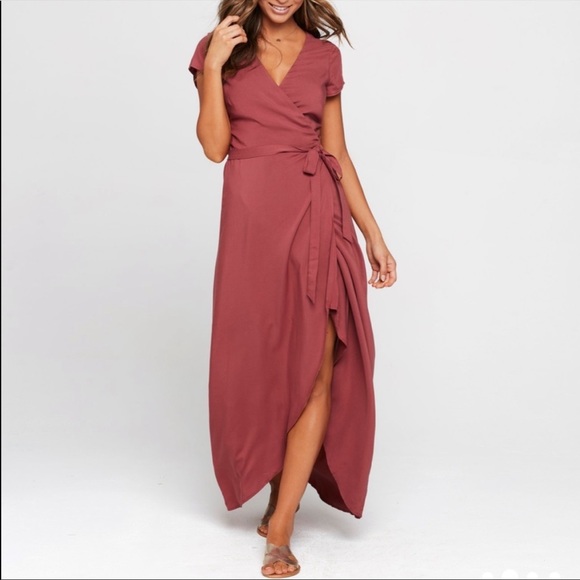 l*space Dresses & Skirts - L*Space Goa Dress in Currant Sz S